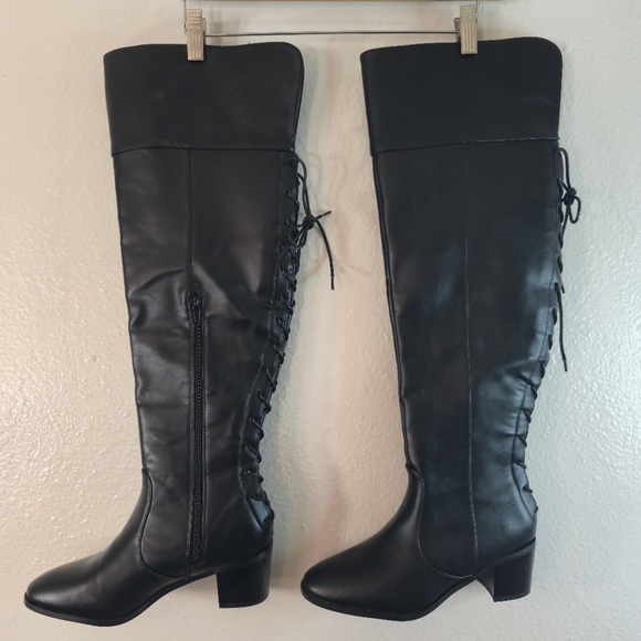 Athena Lace-Back Tall Boot - Picture 8 of 8